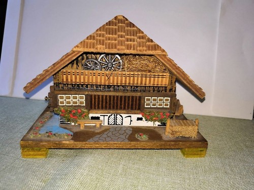 Spieluhr holz schwarzwaldhaus - spieluhr,