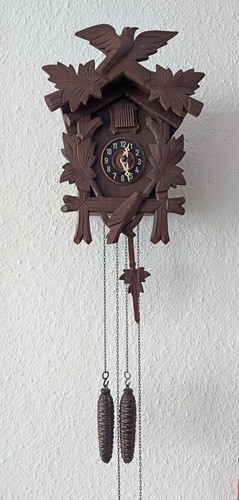Kuckucksuhr schwarzwald antik - kuckucksuhr,