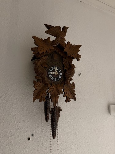 Kuckucksuhr schwarzwaldhaus - kuckucksuhr,